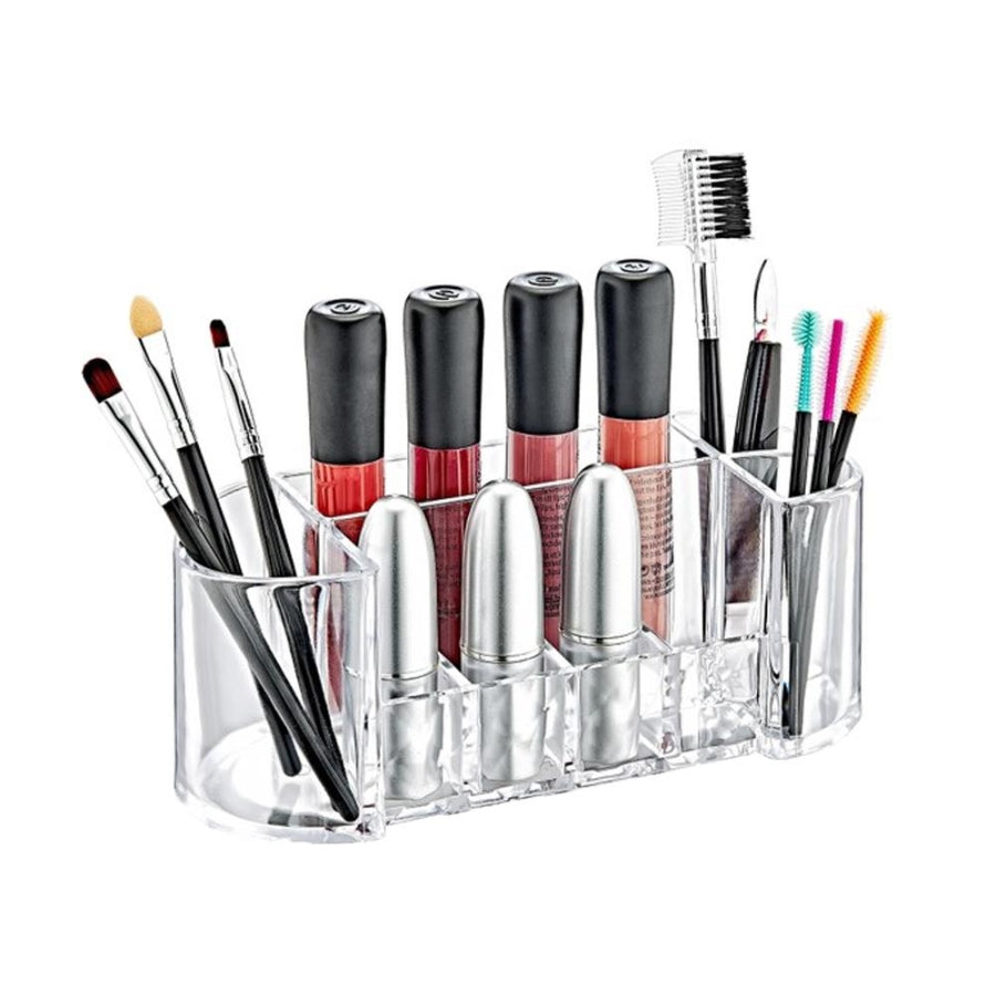 Box Up Diamond Oval Organizer for Makeup Storage 18.5x8x8cm