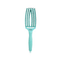 Olivia Garden Fingerbrush Care Ionic Boar & Nylon Brush Mint M