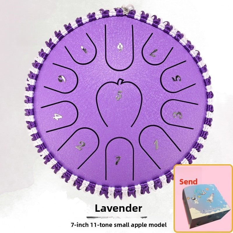 Apple-Shell Ethereal Steel Tongue Drum