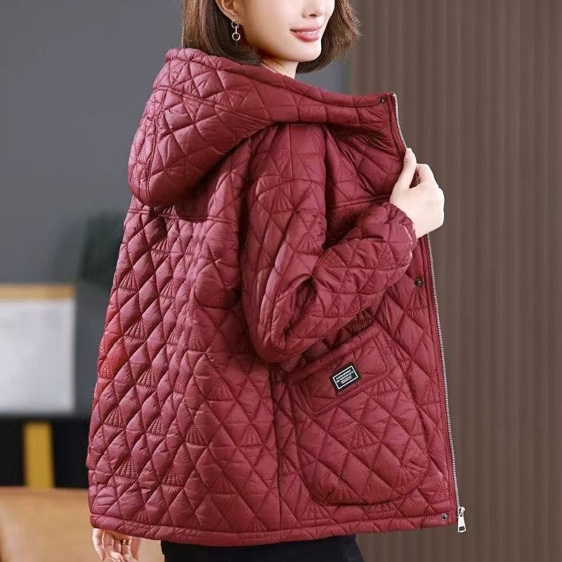 Winter Quilted Jacket Cotton-padded Coat For Women