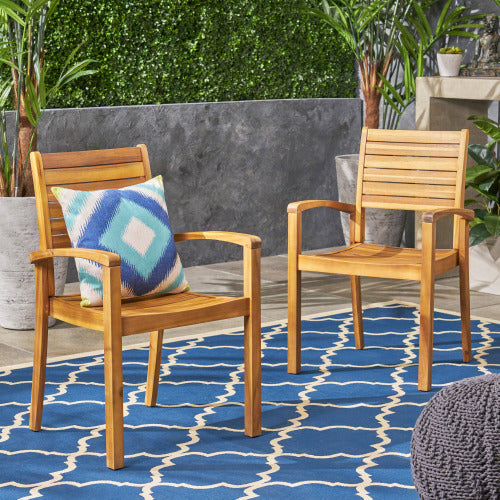 Outdoor Dining Chair Set of 2