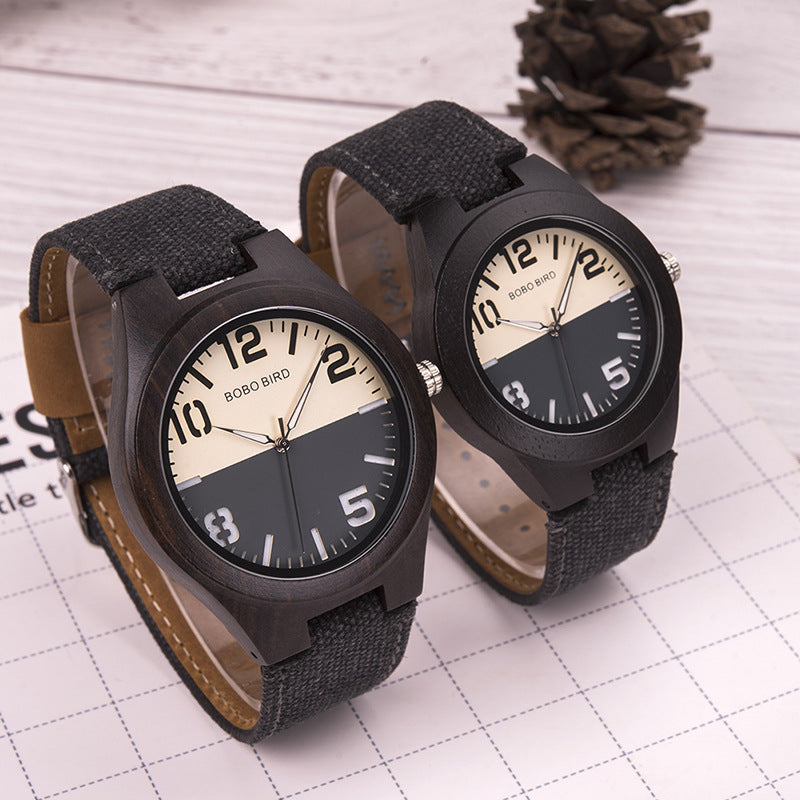 Wooden Watch Fashionable And Distinctive Mens Style