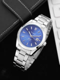 Business Casual Mens Watch With A Steel Strap