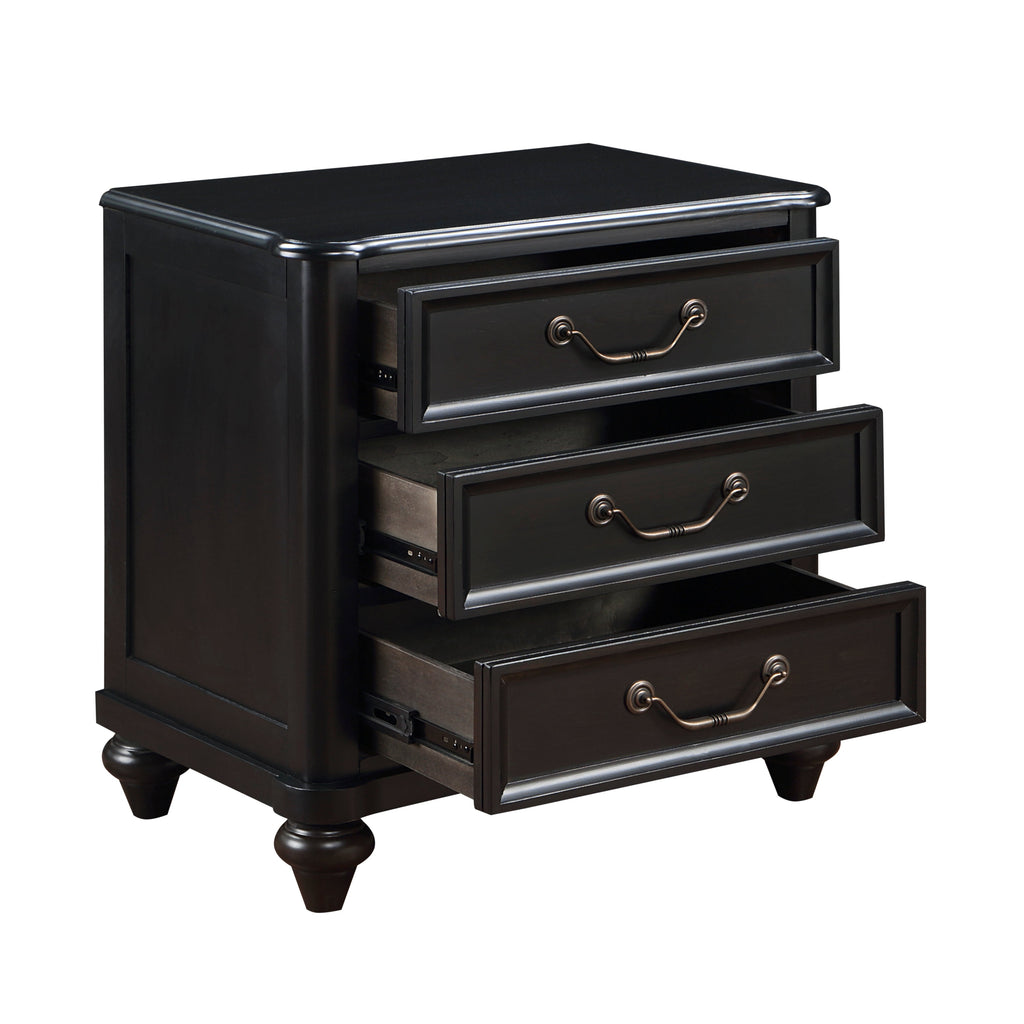 Charcoal Nightstand