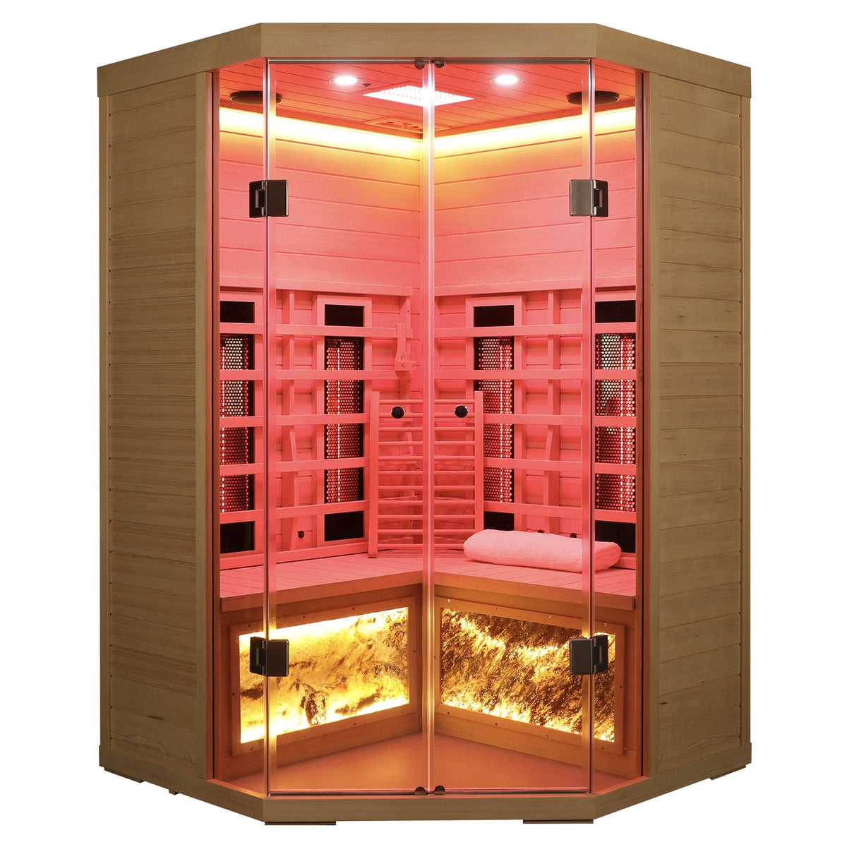 5-Person Hemlock S Model Far-Infrared Sauna