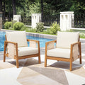 Outdoor Club Chair Set of 2