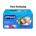 Canped Large Adult Diapers with Textile Surface 30 Count