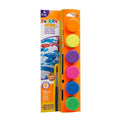 Carioca Tempera Neon Washable Watercolor Set with Brush