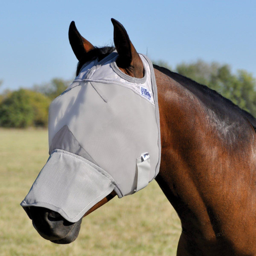 Cashel Crusader Fly Mask Without Ears with Long Nose