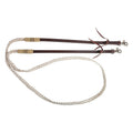 Cashel Flat Braid Leather Rein