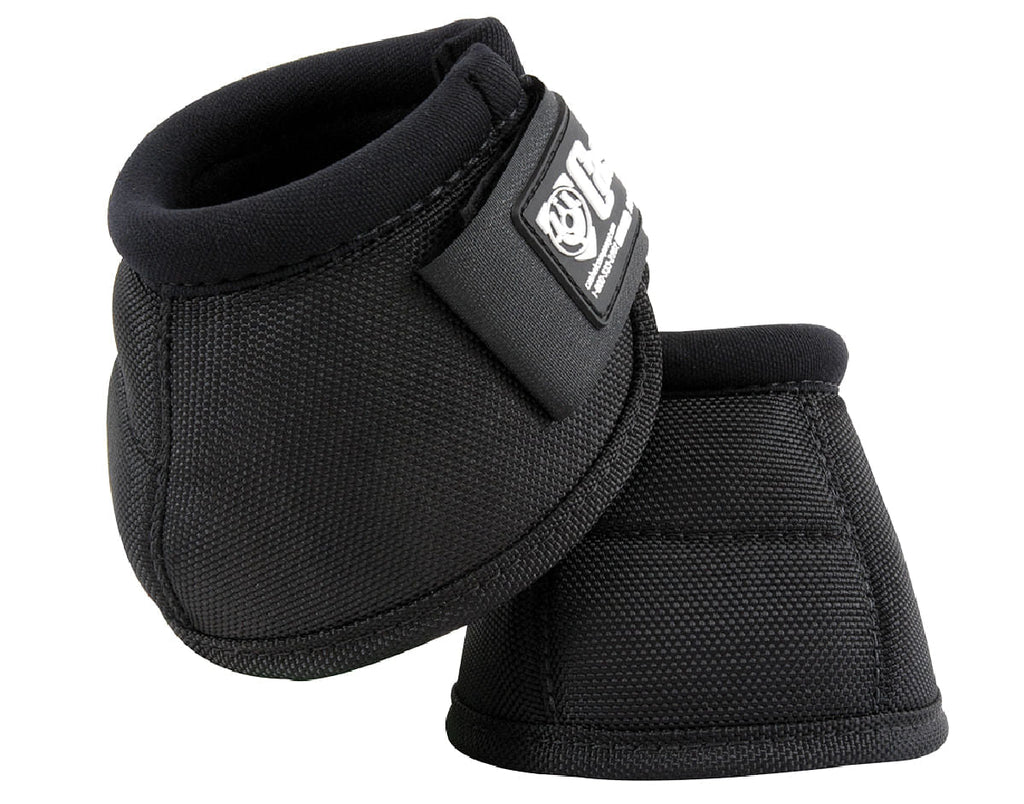 Cashel No-Turn Bell Boots, Black, Pair