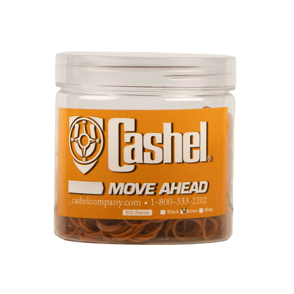 Cashel Rubber Braiding Bands, 800 Count