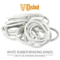 Cashel Rubber Braiding Bands, 800 Count