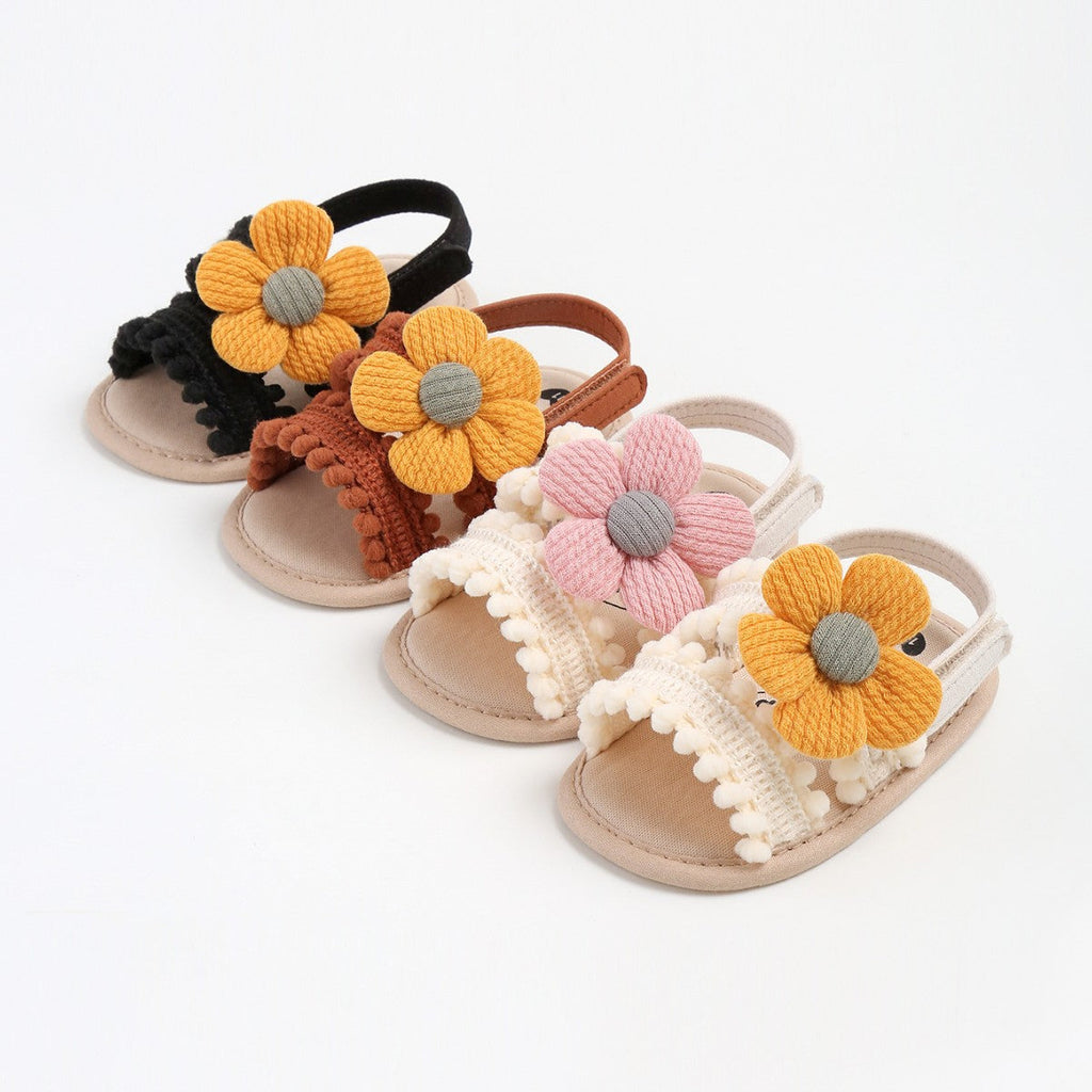 Cute Princess-style Sandals For Babies And Toddlers Suitable For All Seasons