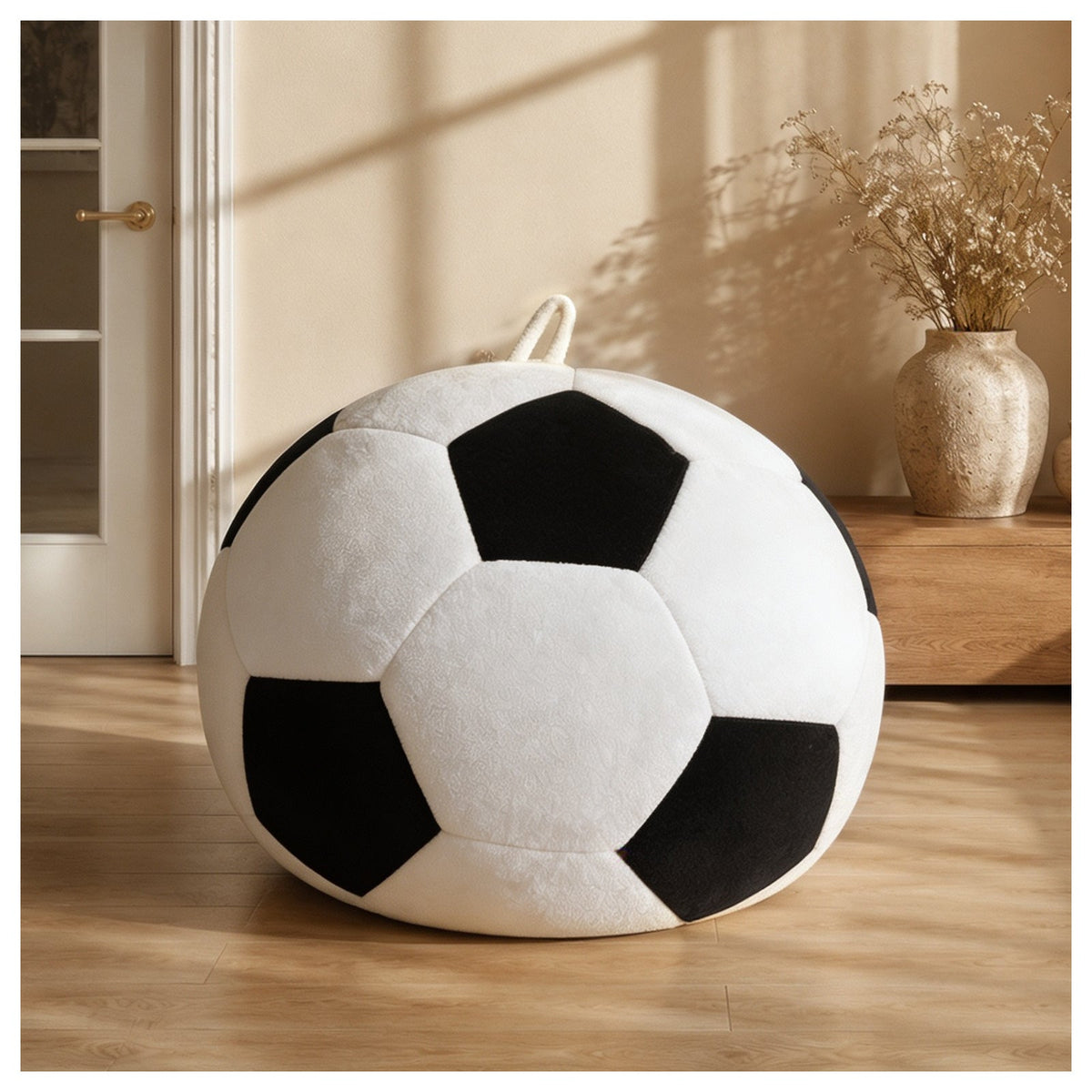 Small Soccer‑Shaped Bean Bag Chair