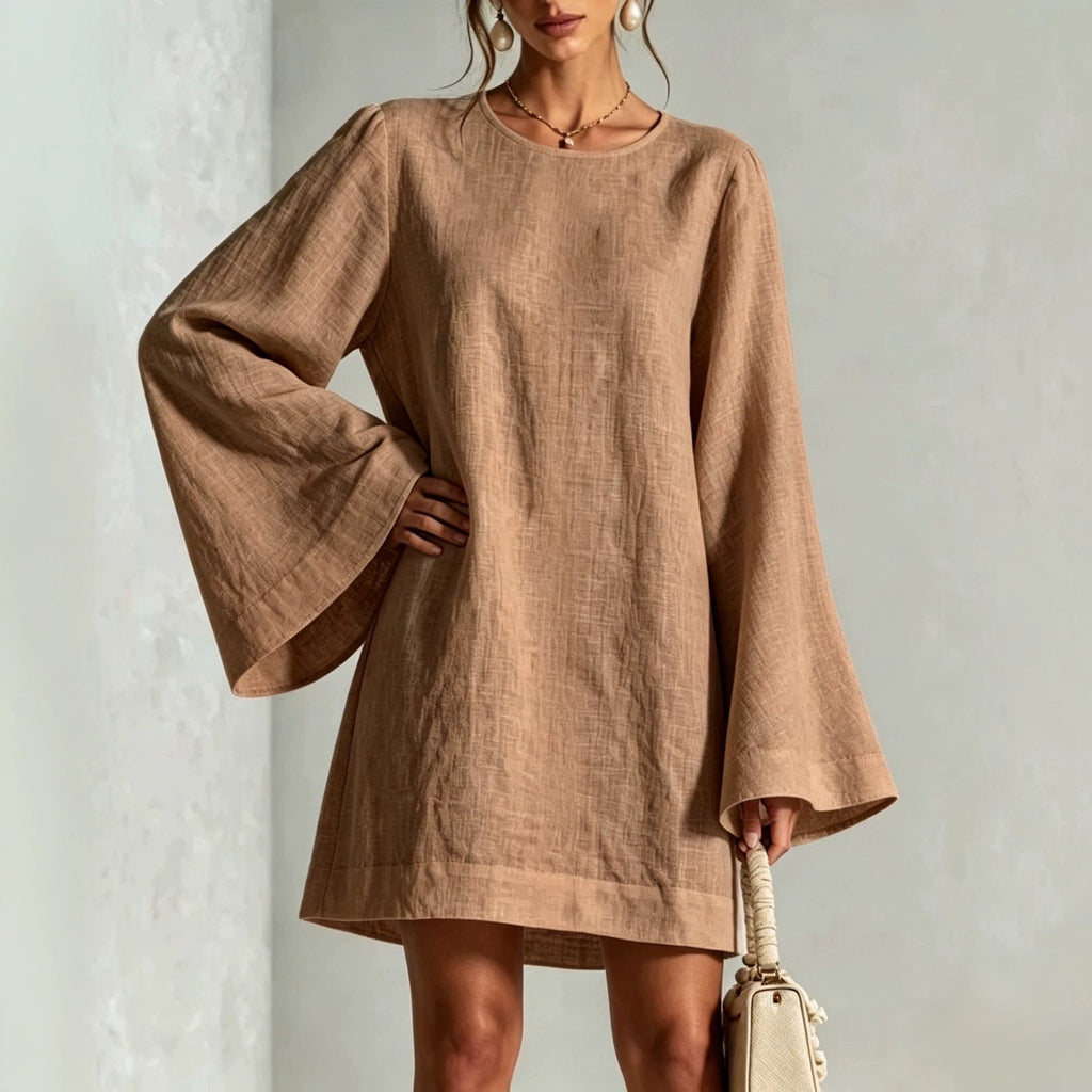 Stylish Casual Round-neck Elegant Dress For Women