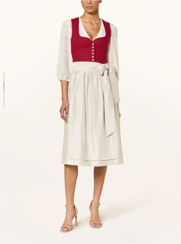 Lace-up Bow Long French-style Dress Elegant For Workwear
