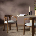 Modern Barrel Dining Chairs (Set of 2)
