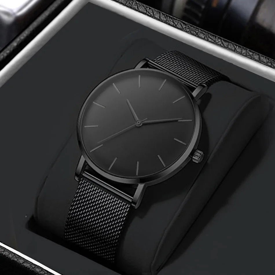 Non-mechanical Mens Quartz Watch
