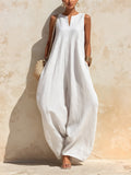 Elegant And Chic Wide-leg Jumpsuit For Women