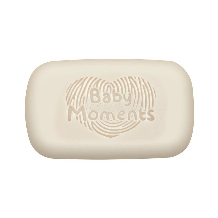 Chicco Baby Moments Soap Bar with Plant-Based Glycerin 100g