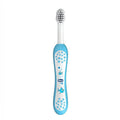 Chicco Baby Toothbrush Blue Soft Tapered Bristles 1 Count