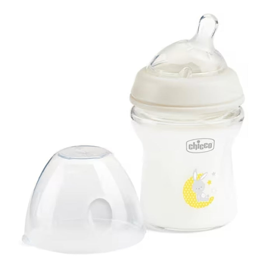 Chicco Natural Feeling Glass Baby Bottle for Natural Feeding 250ml