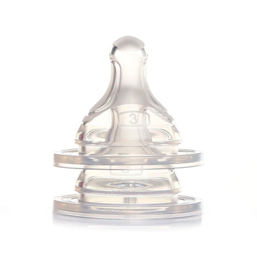 Chicco Physio Fast Flow Baby Bottle Nipples 4+ Months 2 Pack