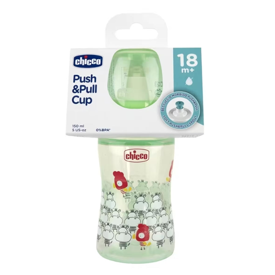 Chicco Push Pull Cup for Toddlers 18 Months+ 266ml