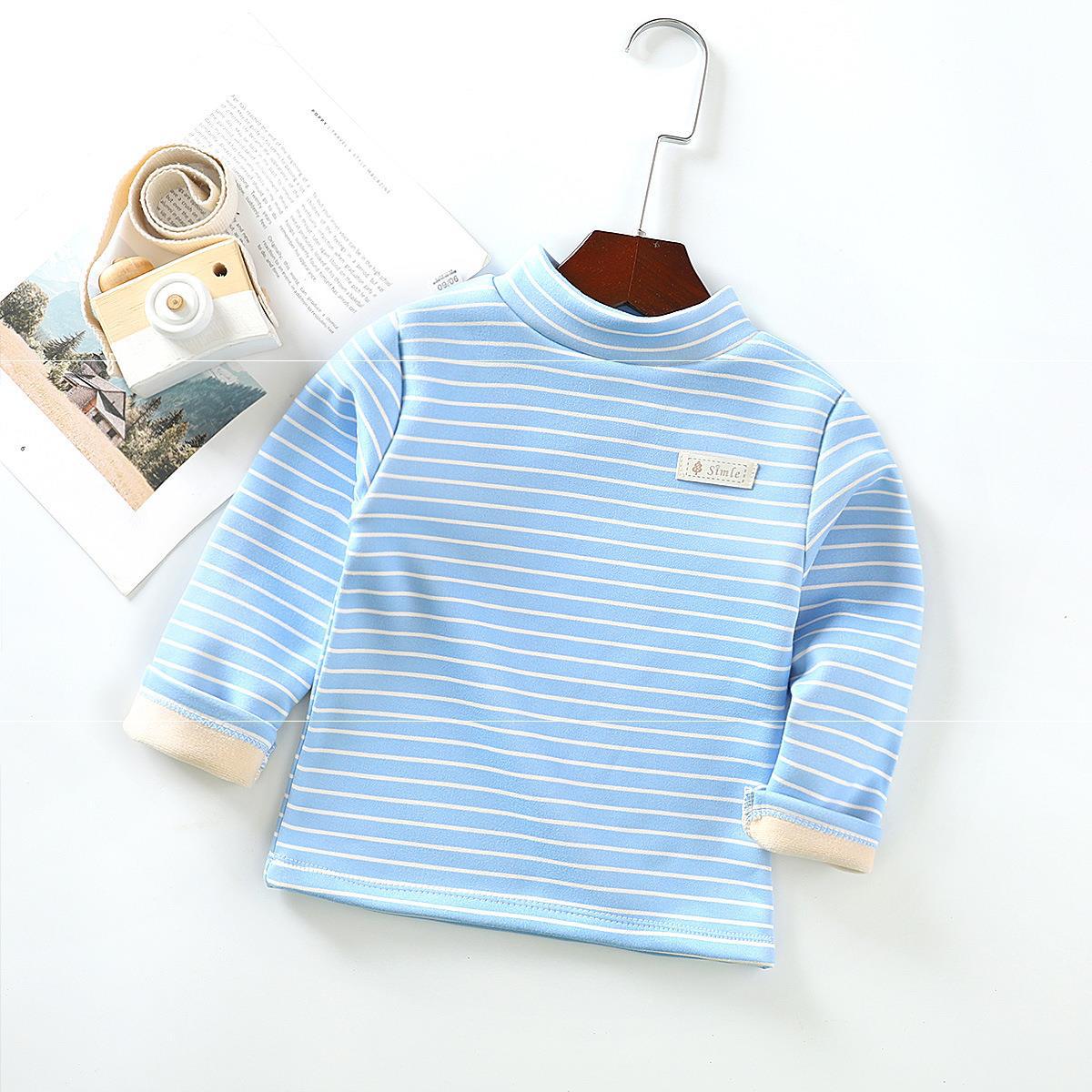 Children's Plus Velvet Base Shirt | For Autumn & Winter - # BAAA111810005 & GIAA21510017 & BOAA11510038