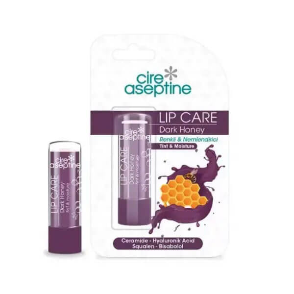 Cire Aseptine Red Honey Tinted Lip Balm for Hydration 4.5g