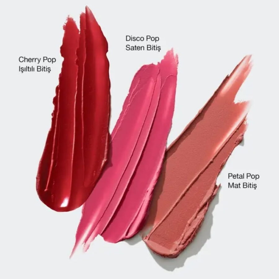 Clinique Pop Longwear Lipstick Vivid Color Petal Pop 3.9g