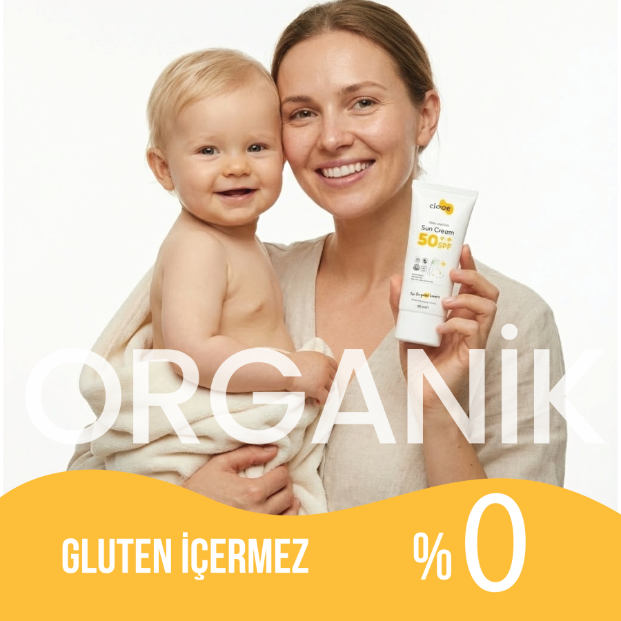 Cloee Organic Vegan SPF 50 Sunscreen for Sensitive Skin 50 ml