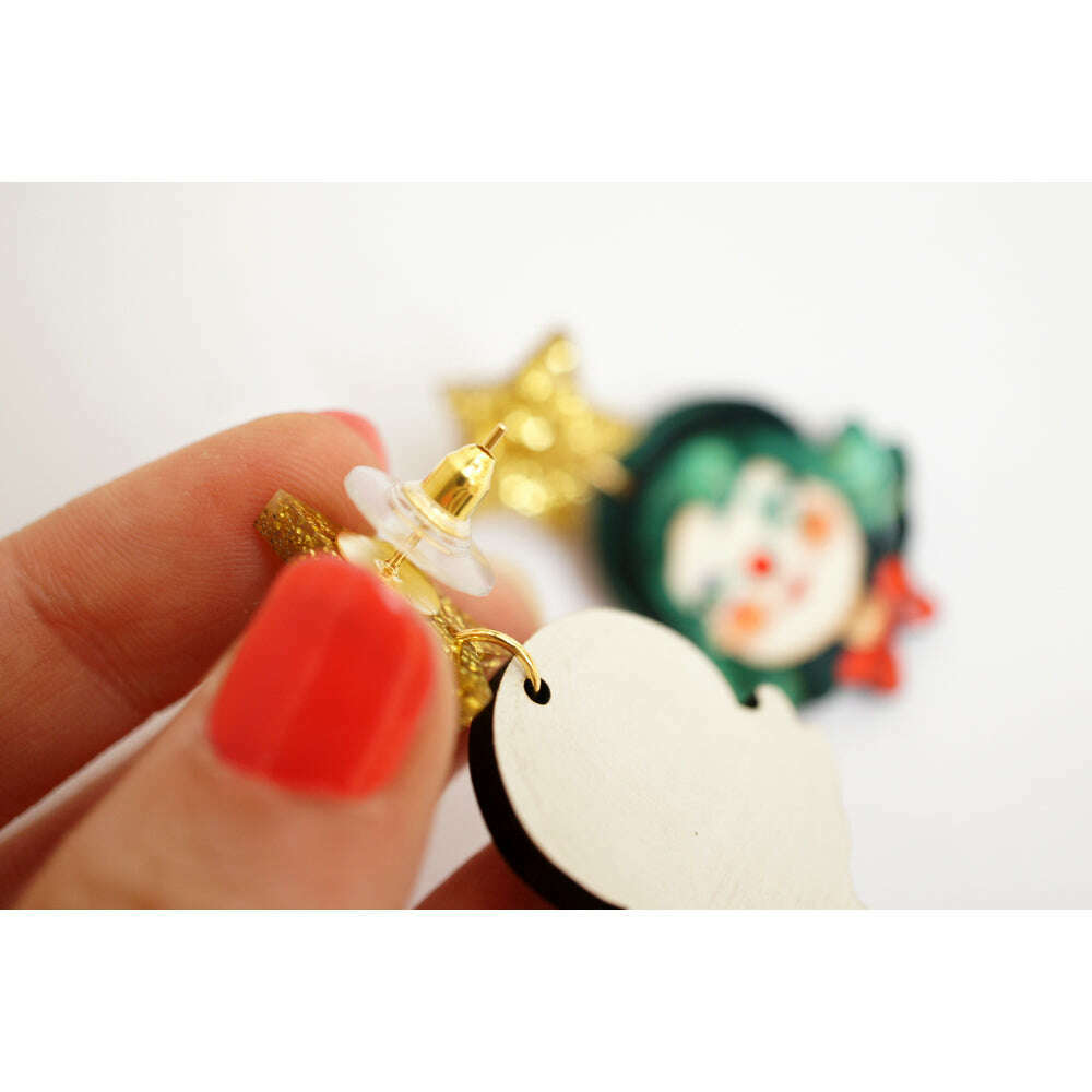 Clown Earrings by Laliblue | PRE-ORDER SHIPS IN 2-3 WEEKS
