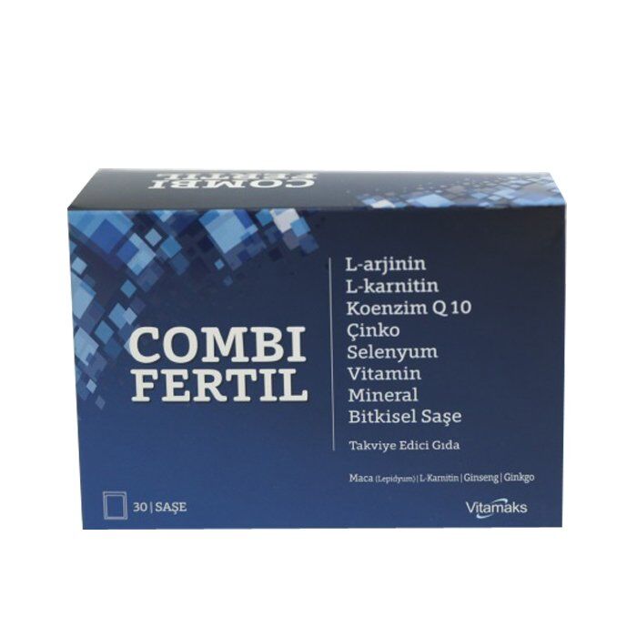 Vitamaks Combi Fertil Multivitamin & Amino Acid Support 30 Sachets