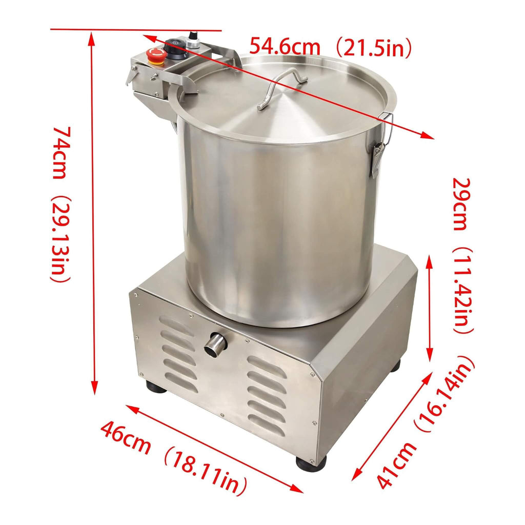 Commercial Stainless Steel Vegetable Drainer And Spinner (SAK86143)
