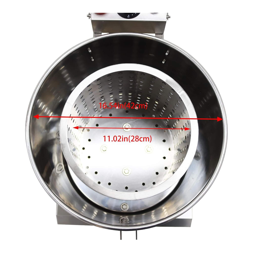 Commercial Stainless Steel Vegetable Drainer And Spinner (SAK86143)