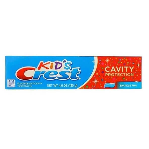Crest Kids Cavity Protection Sparkle Fun Toothpaste 130g