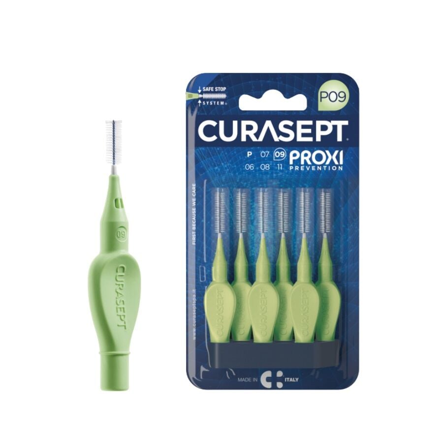 Curasept Proxi P09 Interdental Brushes for Plaque Removal 6 Pack