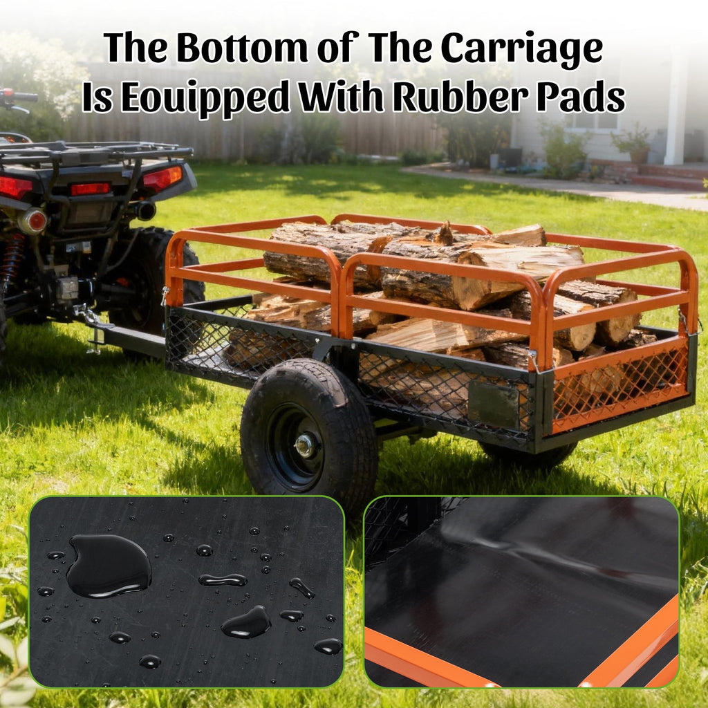 1500LBS Capacity Dump Cart Trailer
