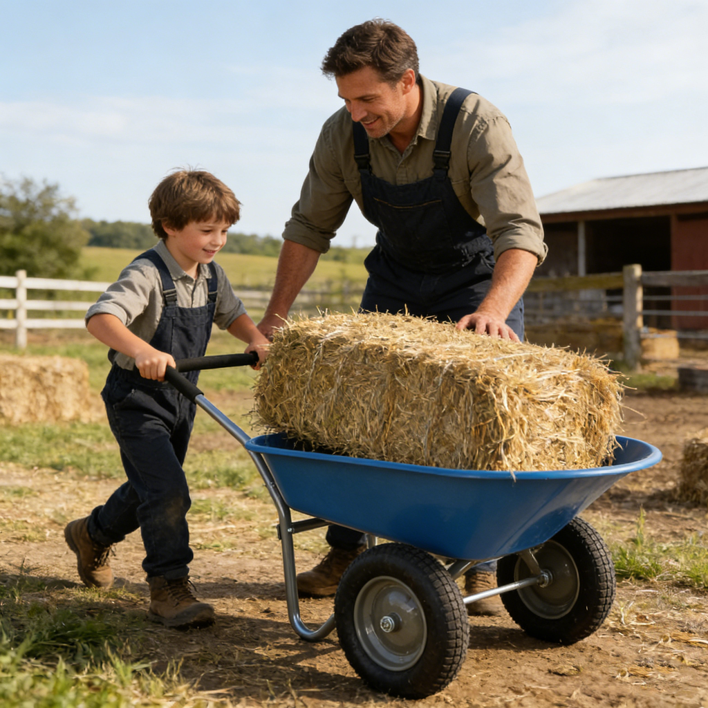 Two Wheeled Trolley Wheel Barrow