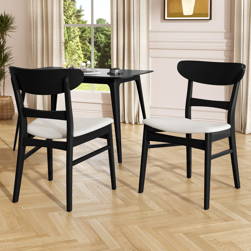 Mid-Century Dining Chair Set of 2