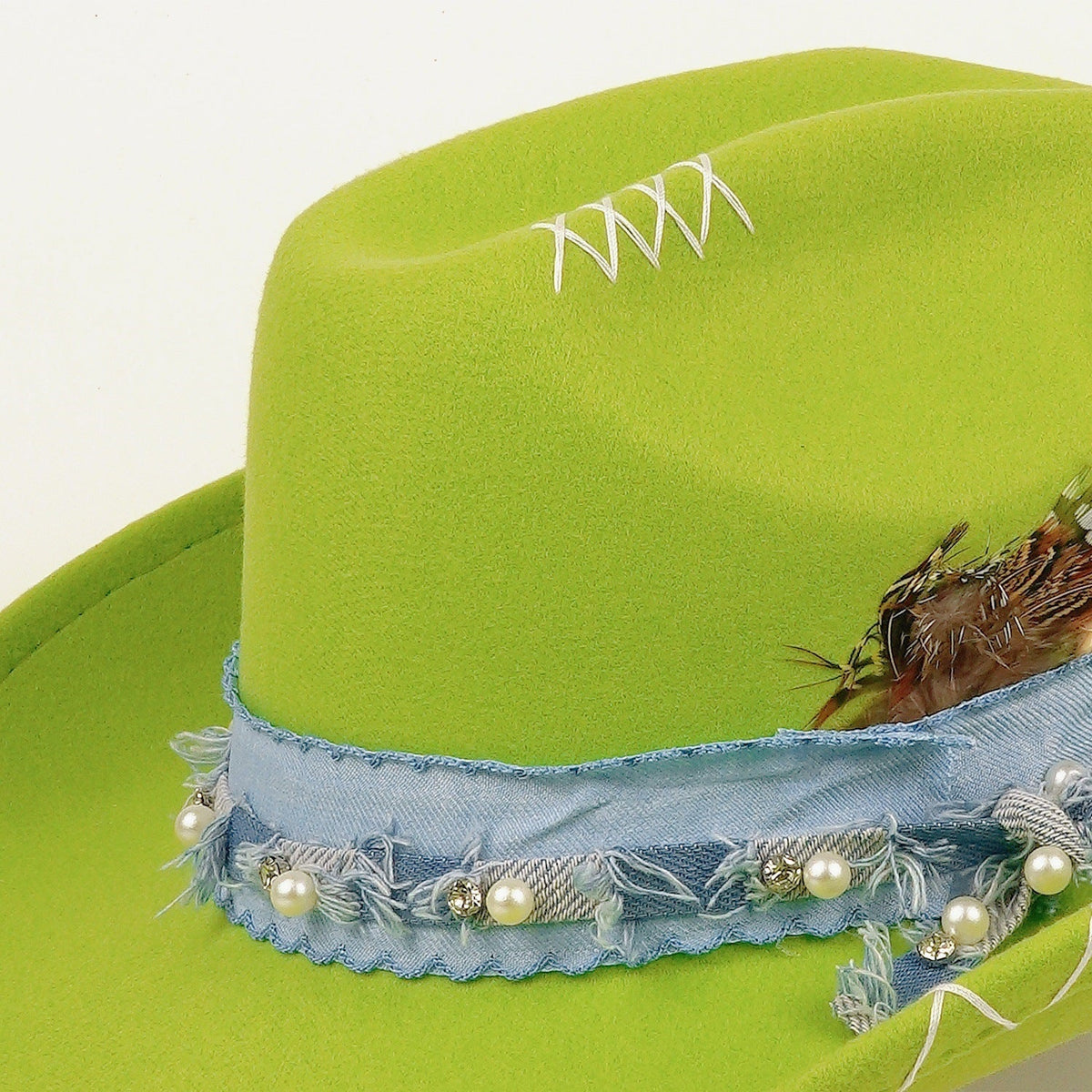 Western Cowboy Vintage Jazz Hat Felt Hat