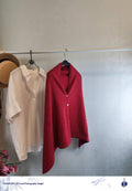 Versatile Slouchy Knit Vintage Womens Shawl With A Sophisticated Touch