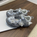2026 Spring & Summer New Kids Mesh Mary Jane Shoes, Girls Princess Soft Sole Flats, Lightweight Fashion Trainer Shoes For Little Girls