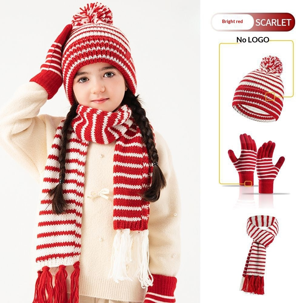 Cross-border Exclusive Childrens Knit Warm Hats Woolen Hats For Kids
