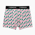 Carnaval Socks Flamingo Pattern Boxer Briefs Large 1 Count