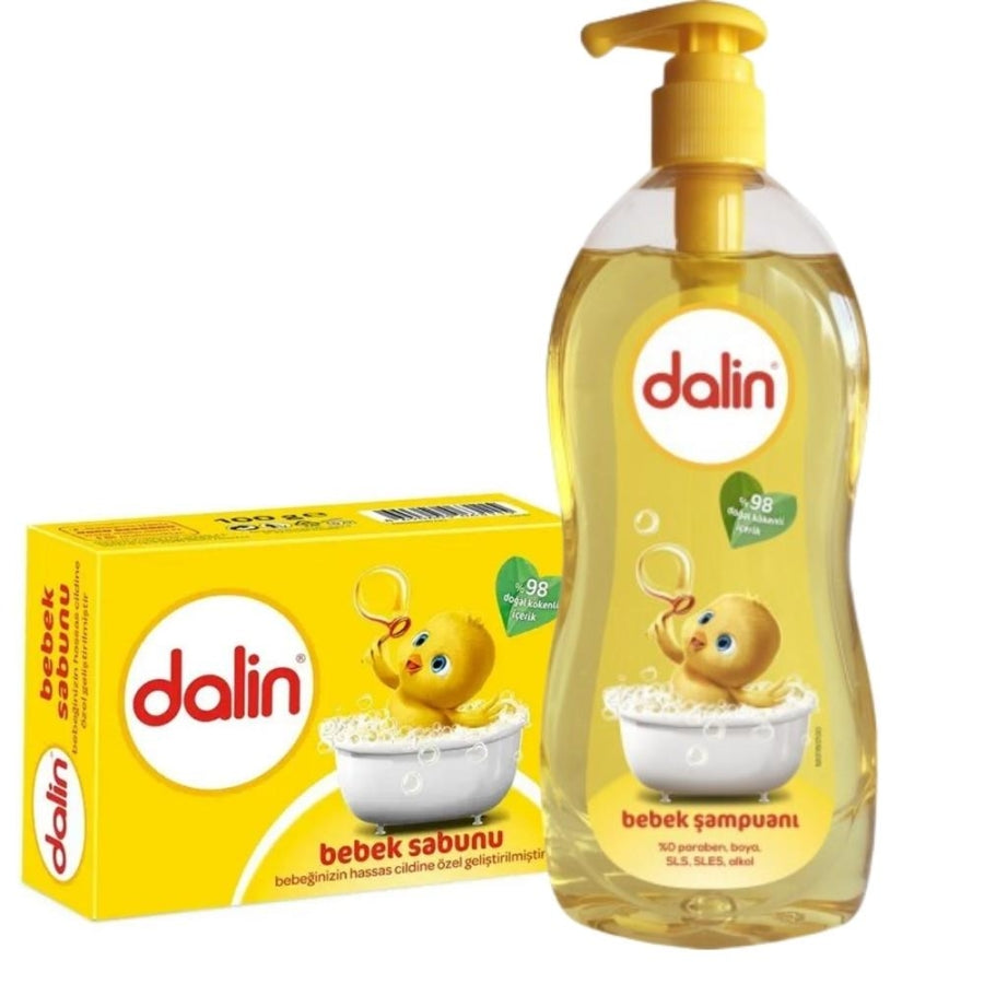 Dalin Baby Care Set Gentle Daily Essentials 3 Pieces