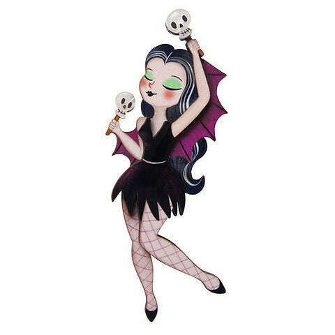 Dancing Vampiress Brooch by Laliblue | PRE-ORDER SHIPS IN 2-3 WEEKS