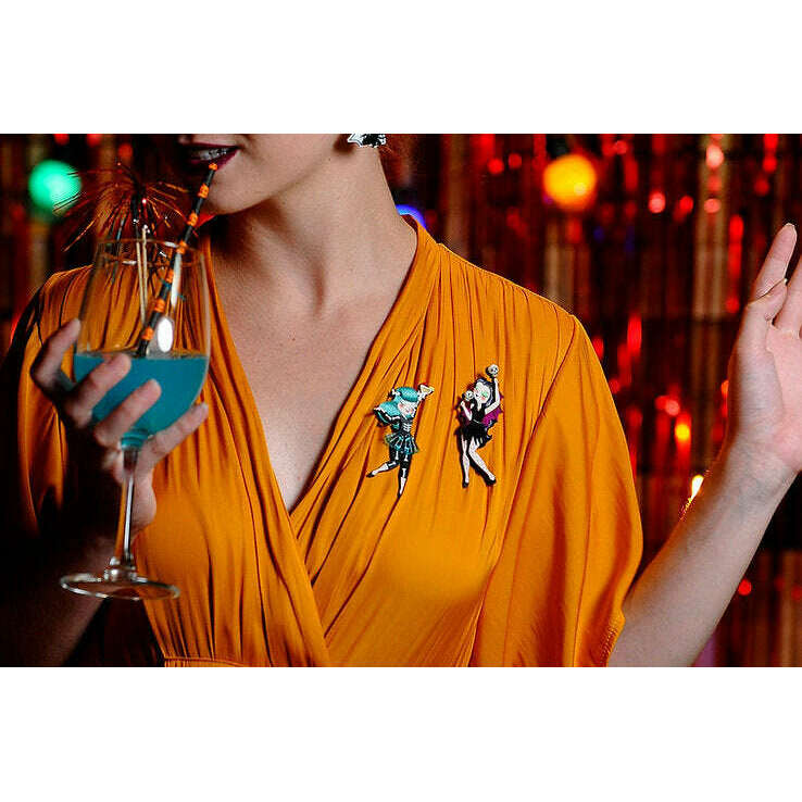 Dancing Vampiress Brooch by Laliblue | PRE-ORDER SHIPS IN 2-3 WEEKS